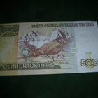 Peru seteli 500 intis - pikkukuva 2