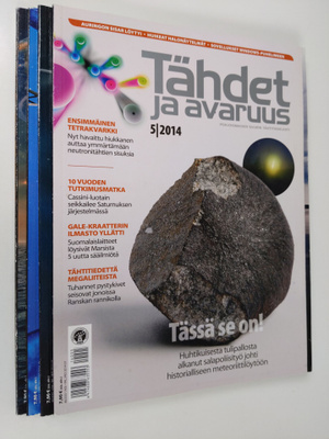 Tähdet ja avaruus puolivuosikerta 2014 (5-8)