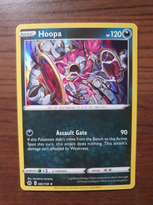 Pokemon Hoopa 083/159 Holo rare