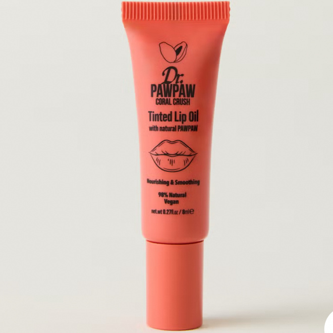 Dr PawPaw Tinted Lip Oil 8ml sävy Coral Crush huuliöljy