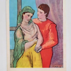 P.PICASSO - "Rakastavaiset"-KULKEMATON POSTIKORTTI - pikkukuva 1