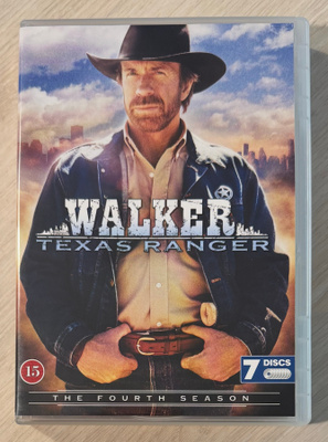 Walker, Texasista: Kausi 4 (1996-97) Chuck Norris (7DVD)