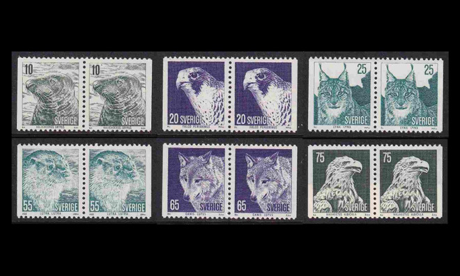Ruotsi 820-5yDD ** Eläintensuojelu (1973)