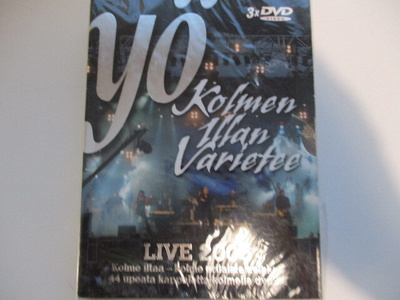 DVD YÖ KOLMEN ILLAN VARIETEE