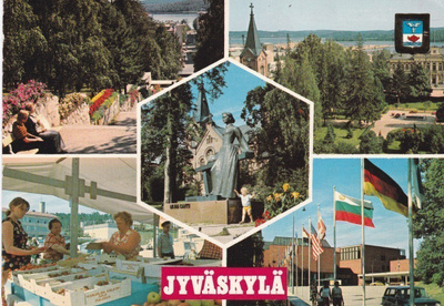 KIRKKOKORTTI - JYVÄSKYLÄN KIRKKO - 1