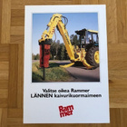 Esite Rammer Lännen kaivurikuormaimeen - pikkukuva 1