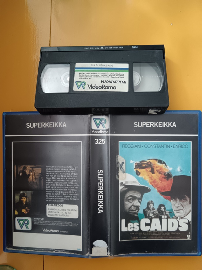 Superkeikka (1972) [VHS] Hyväkuntoinen