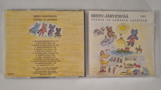 RISTO JÄRVENPÄÄ: TATSIA JA JANSSIA LAPSILLE CD