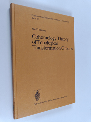 Wu Yi Hsiang : Cohomology theory of topological transform...
