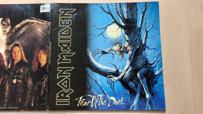 IRON MAIDEN  – FEAR OF THE DARK  orig. EU 1992    LP  EMI 79