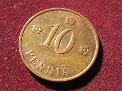 10 penniä 1937