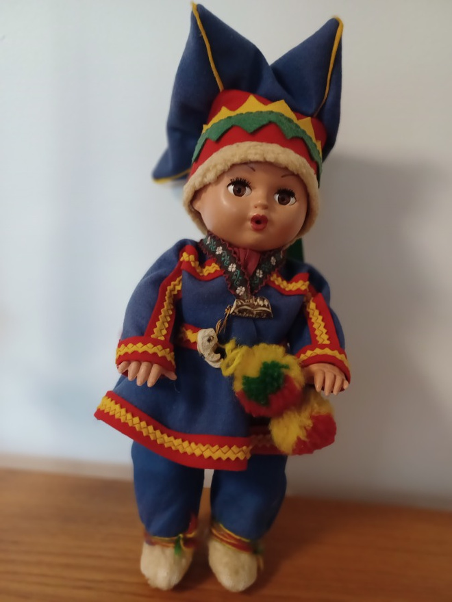 Dollytex Lapinnukke 60-luvulta