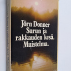 Jörn Donner : Surun ja rakkauden kesä : Muistelma - pikkukuva 1