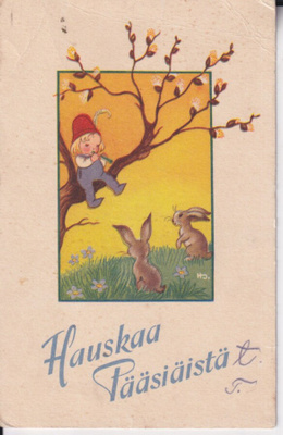 Helka Sjöstedt, Poika , Jänöt , Hauskaa Pääsiäistä, e93