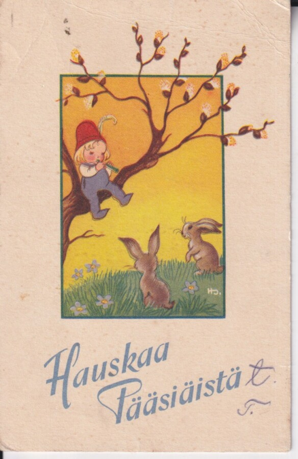 Helka Sjöstedt, Poika , Jänöt , Hauskaa Pääsiäistä,   e93