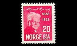 Norja 165 ** Björnstjerne Björnson 20 öre (1932)
