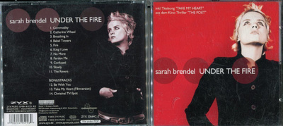 SARAH BRENDEL . CD-LEVY . UNDER THE FIRE