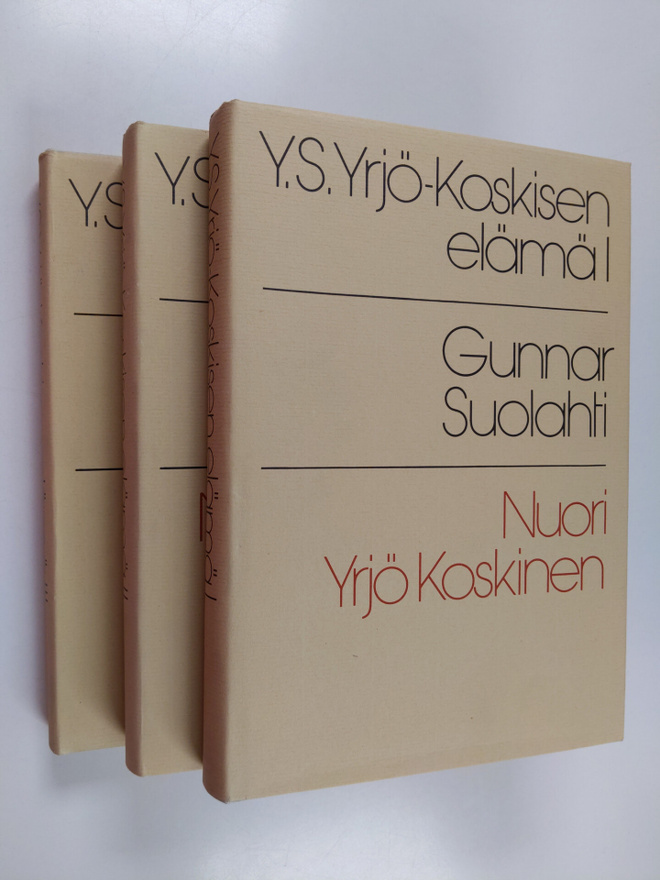 Y. S. Yrjö-Koskisen elämä 1-3 : Nuori Yrjö Koskinen ; Nui...