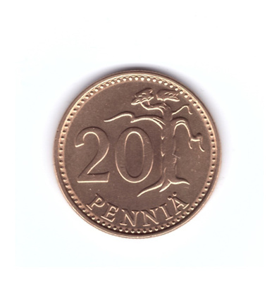 Suomi 20 Penniä 1981 UNC