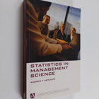 Andrew V. Metcalfe : Statistics in management science - pikkukuva 1