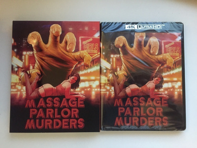 Massage Parlor Murders (UHD) Slipcover (1972) UUSI