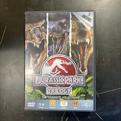 Jurassic Park trilogia 3DVD