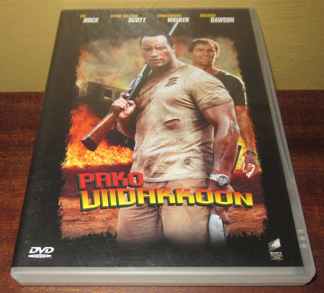 Pako viidakkoon jännitys / toiminta dvd