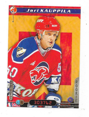 2000-01 Cardset #137 Jari Kauppila , HIFK