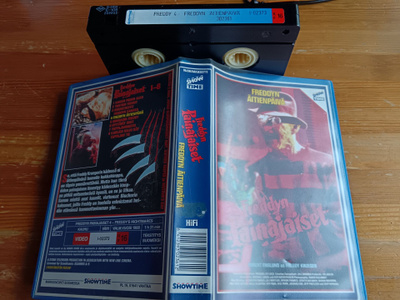 Freddyn painajaiset osa 4 vhs