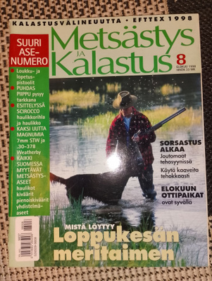 Metsästys ja kalastus 8/1998