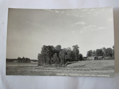 VANHA Postikortti Iisalmi 1950-luku Alkup.Mallikappale