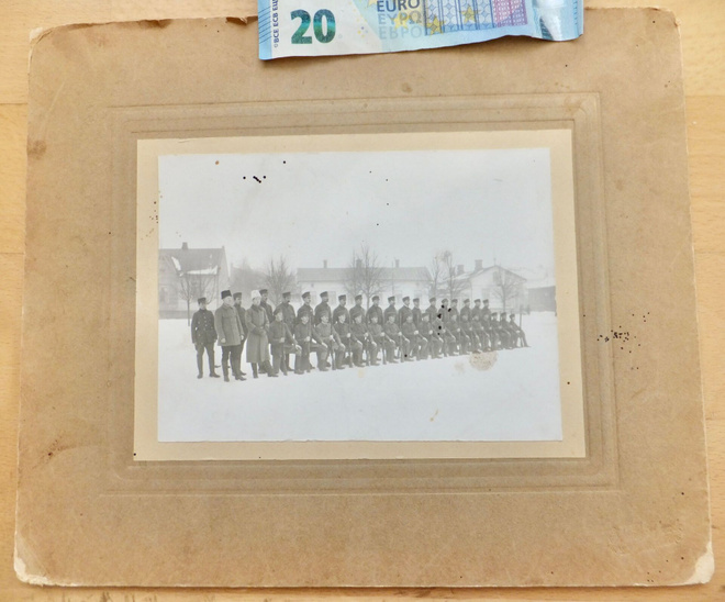 VANHA Valokuva Suojeluskunta Aseineen Rauma / Pori 1920-l