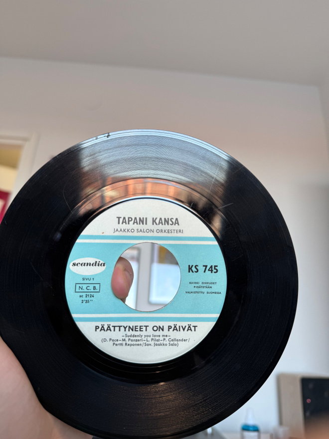 Tapani Kansa - Päättyneet On Päivät/Delilah