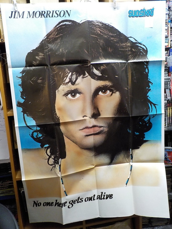 JIM MORRISON ( THE DOORS ) / ELVIS - SUOSIKKI MEGAJULISTE