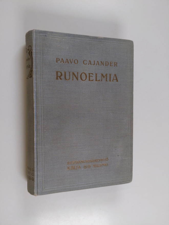Paavo Cajander : Runoelmia