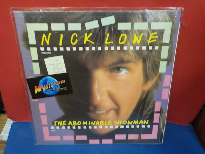 NICK LOWE - THE ABOMINABLE SHOWMAN M-/M- 1ST PRESS -83 LP