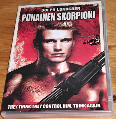 Punainen skorpioni -dvd (1988) (Dolph Lundgren)