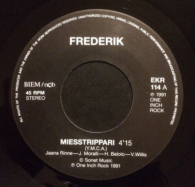 Frederik : Miesstrippari - 7"