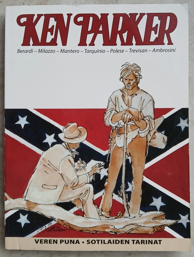 Ken Parker Veren puna Sotilaiden tarinat