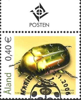 Ål 2006 Kovakuoriaisia 0,40 € välilöpari logo EPL LaPe 259