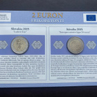 2€ 2015 Itävalta + Slovakia Monetan erikoissarja UNC - pikkukuva 2