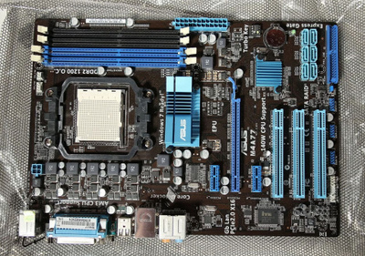 AM3 emolevy Asus M4A77, Asuksen tehdaskunnostama