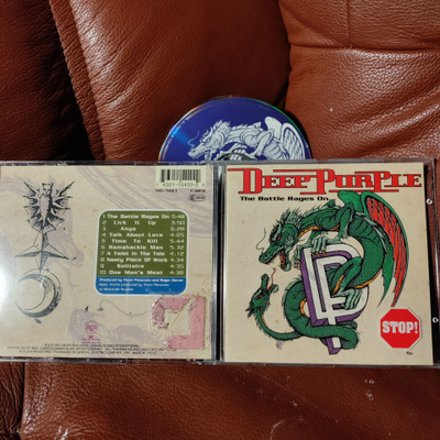 DEEP PURPLE -the battle rages on CD.