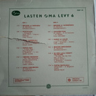 LASTEN OMA LEVY 6-LP,PSOP 101, FINLANDIA SÄVELKIEKKO v.1973 - pikkukuva 2