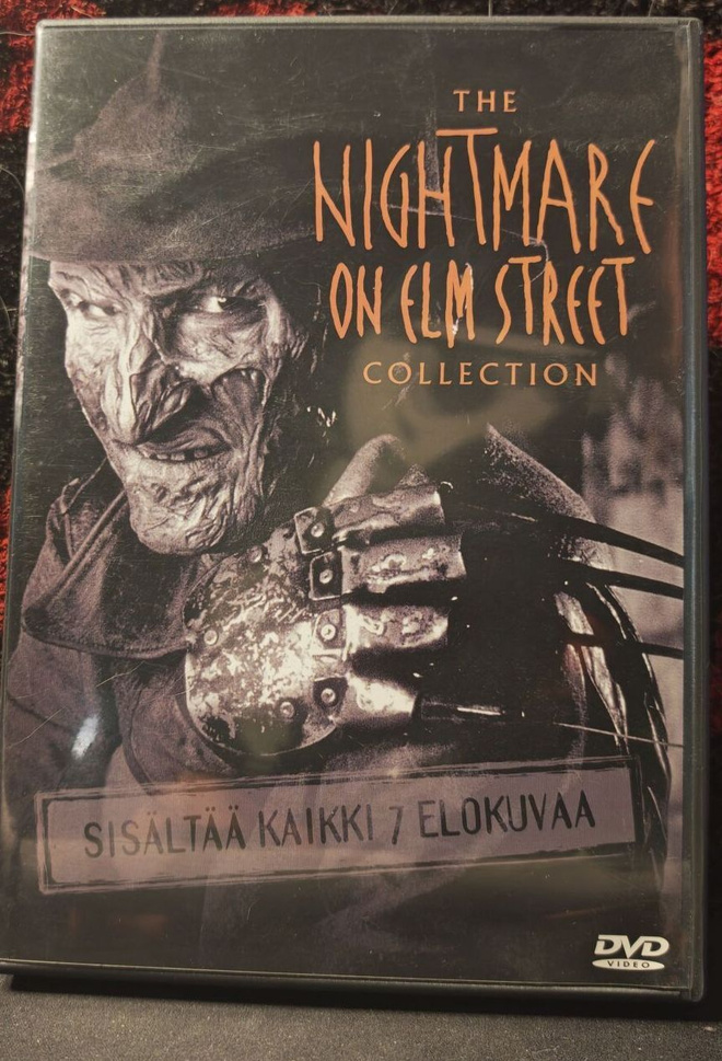 DVD Box Painajainen Elm Streetillä