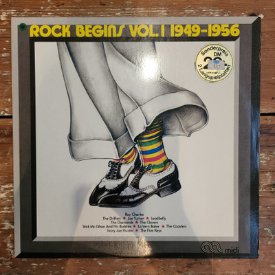 V/A Rock Begins Vol. 1 1949-1956 Lp (levy 2 puuttuu) (M-/EX+