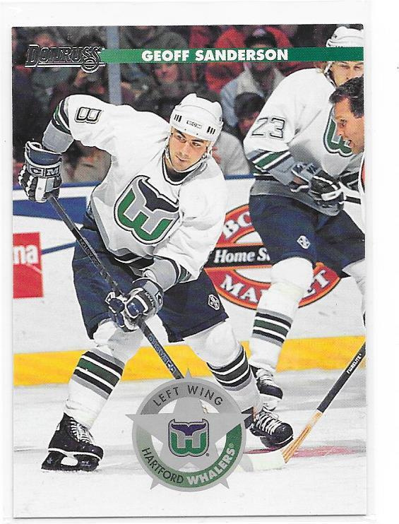 1996-97 Donruss #40 Geoff Sanderson Hartford Whalers