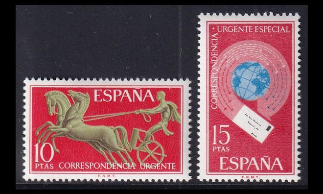Espanja 1936-7 ** Pikakirjemerkit (1971)
