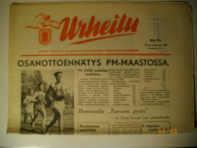 Urheilu lehti Nro 20/1950 (28.10)