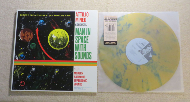 ATTILIO MINEO: Man In Space With Sounds LP (2016) Experiment